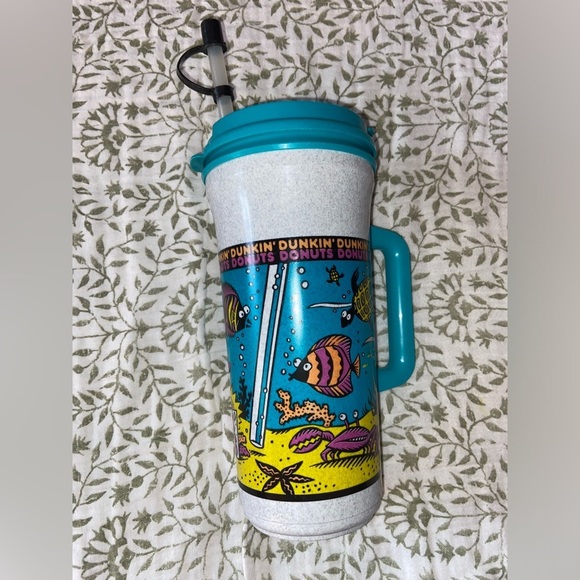 Vintage Dunkin Donuts 36oz Travel Mug - Picture 1 of 5